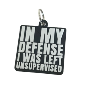 IN MY DEFENSE I WAS LEFT UNSUPERVISED