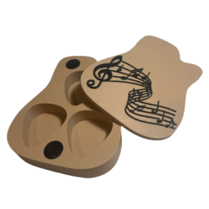 קופסת מפרטים בצורת גיטרה