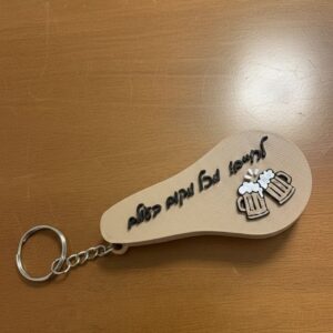 מחזיק מפתחות פותחן בקבוקים עיצוב אישי