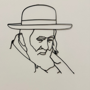 ציור לקיר רבי ישעיה מקרסטיר