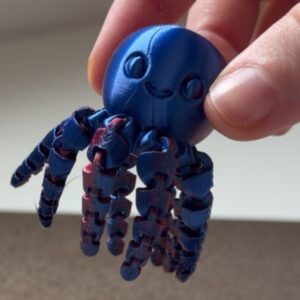 מחזיק מפתחות תמנון פידגט גמיש