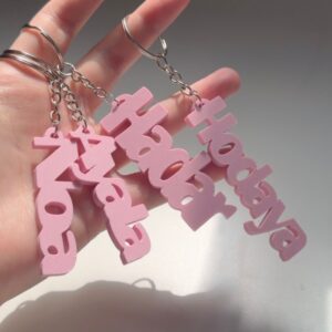 מחזיק מפתחות שם מעוצב